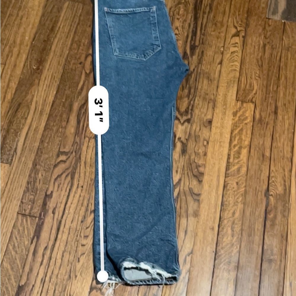 Agolde Riley High Rise Straight Crop Jean size 31 - Picture 11 of 11